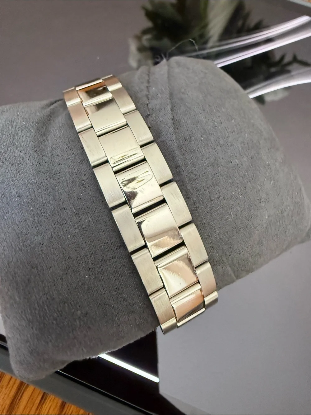 Maison Margiela Stainless Steel Bracelet Wristwatch Band - Silver